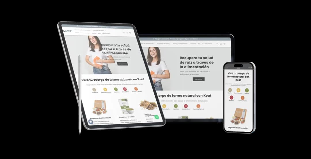 Keat — Experiencia digital multi-dispositivo